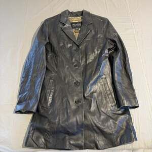 Wilsons Leather Pelle Studio Jacket Size M Black Thinsulate